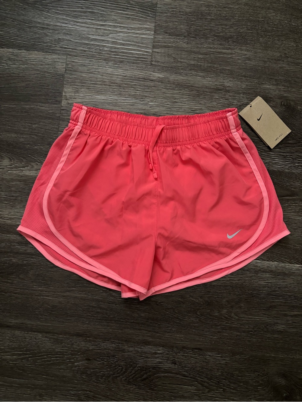 Nike Women’s Coral-Pink Athletic Running Shorts